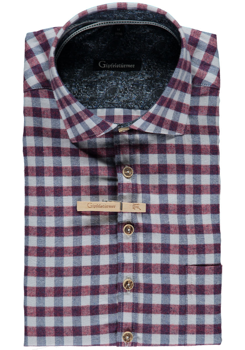 Gipfelstürmer Trachtenhemd Slim Fit Pernavi