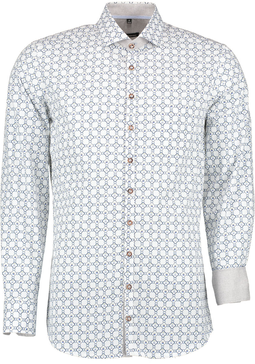 Gipfelstürmer Trachtenhemd Slim Fit Leloya