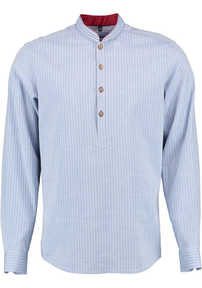 Gipfelstürmer Trachtenhemd Slim Fit, Schlupfform Ilagy