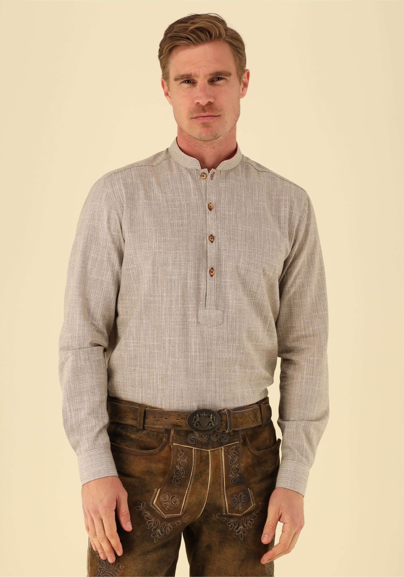Gipfelstürmer Trachtenhemd Slim Fit Kiwur