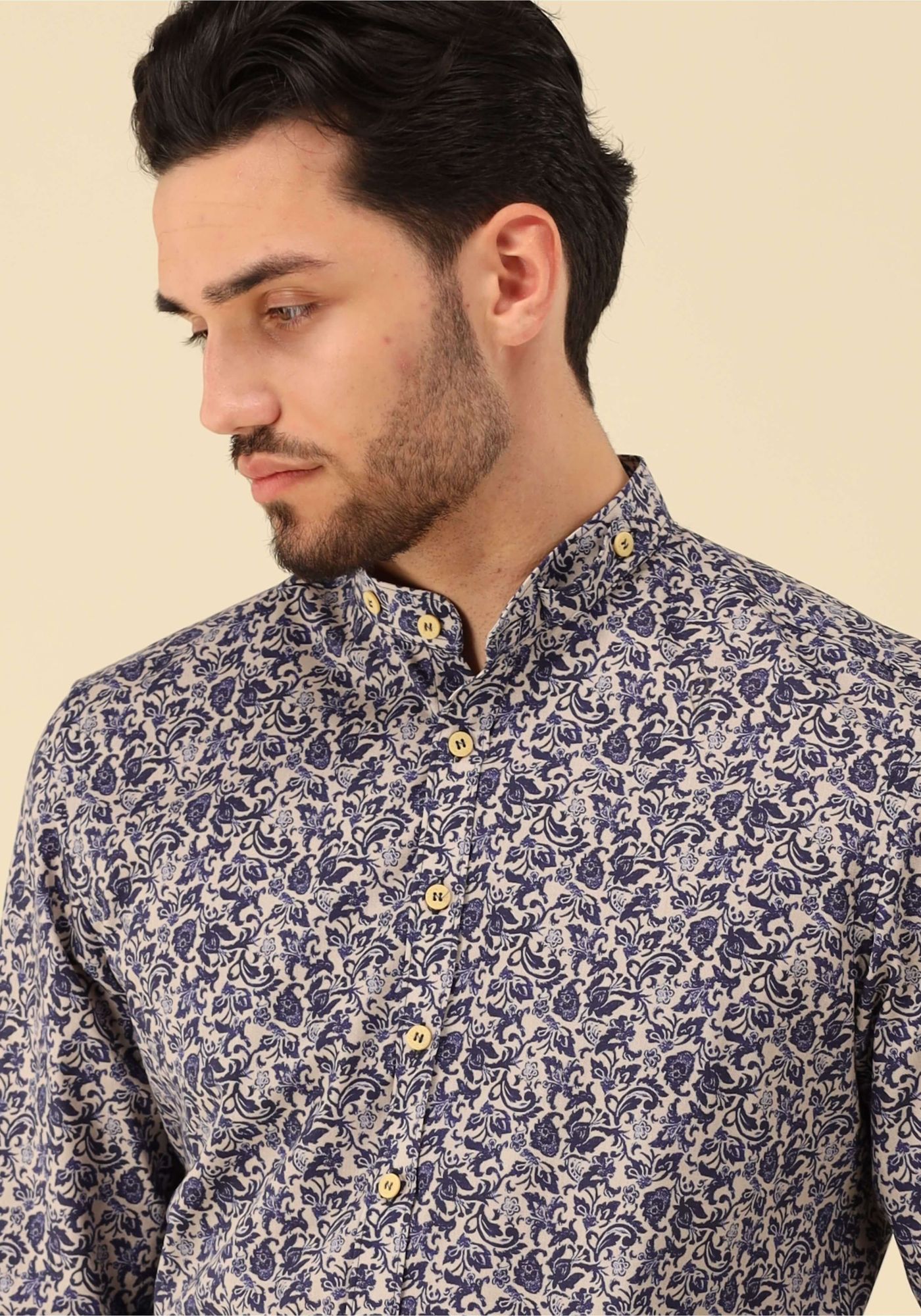 Gipfelstürmer Trachtenhemd Slim Fit Ulino