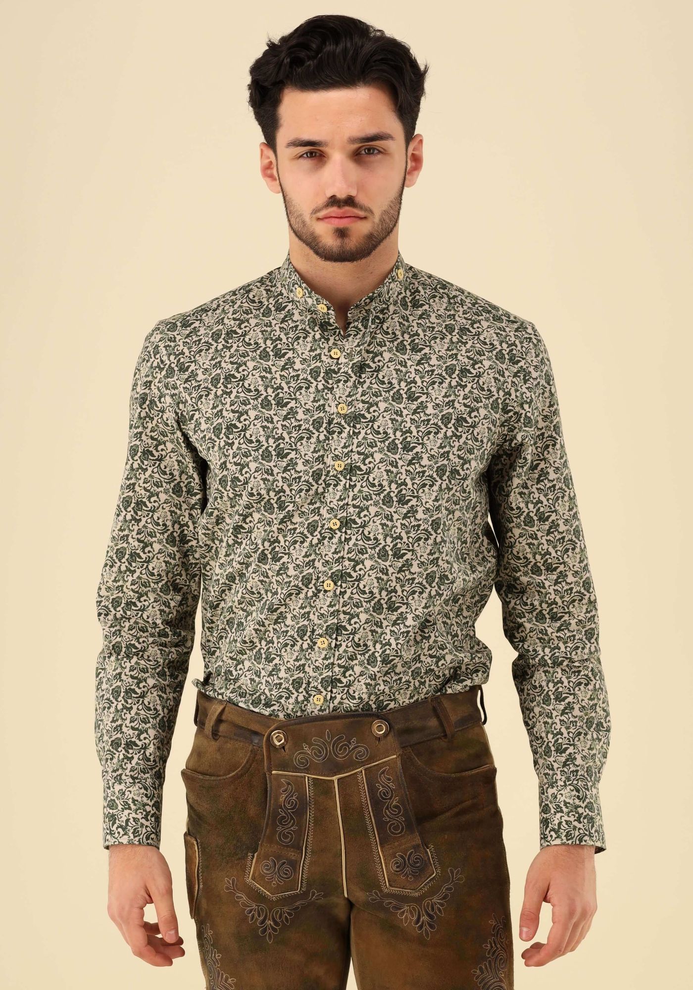 Gipfelstürmer Trachtenhemd Slim Fit Ulino