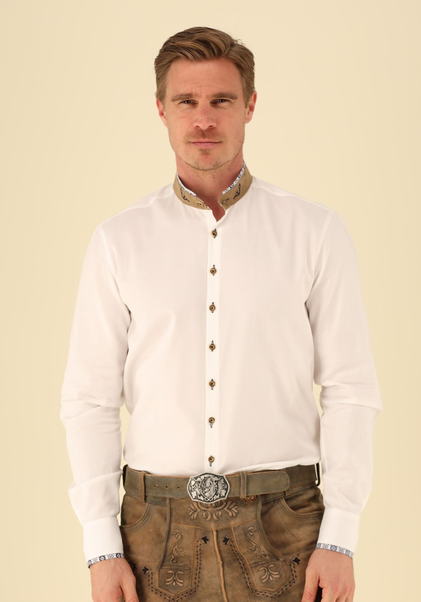 Gipfelstürmer Trachtenhemd Slim Fit Jepyo