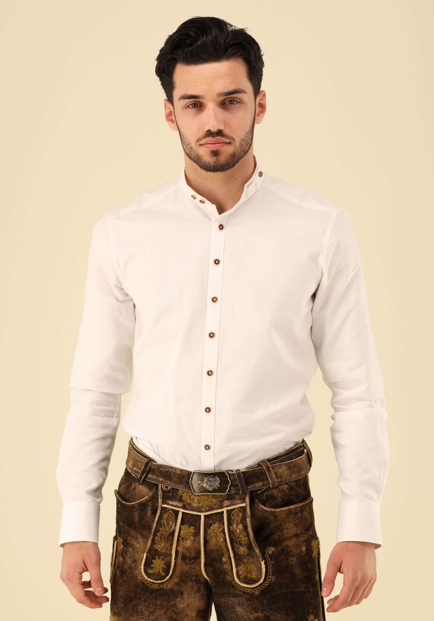 Gipfelstürmer Trachtenhemd Slim Fit Gajuko