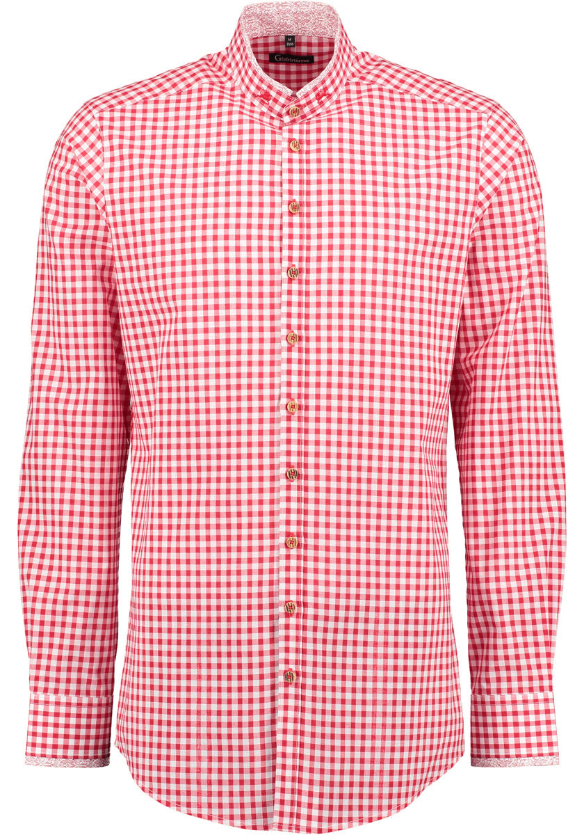 Gipfelstürmer Trachtenhemd Slim Fit  Fideo