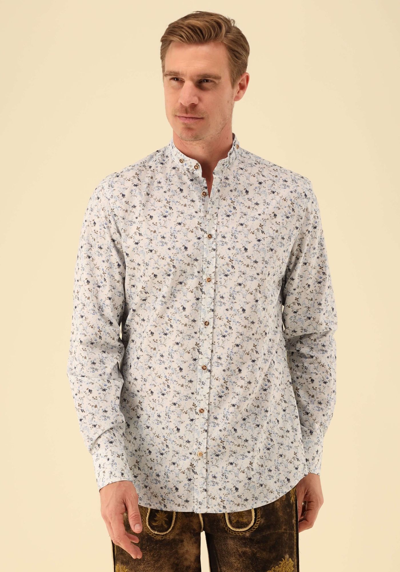 Gipfelstürmer Trachtenhemd Slim Fit Dropin