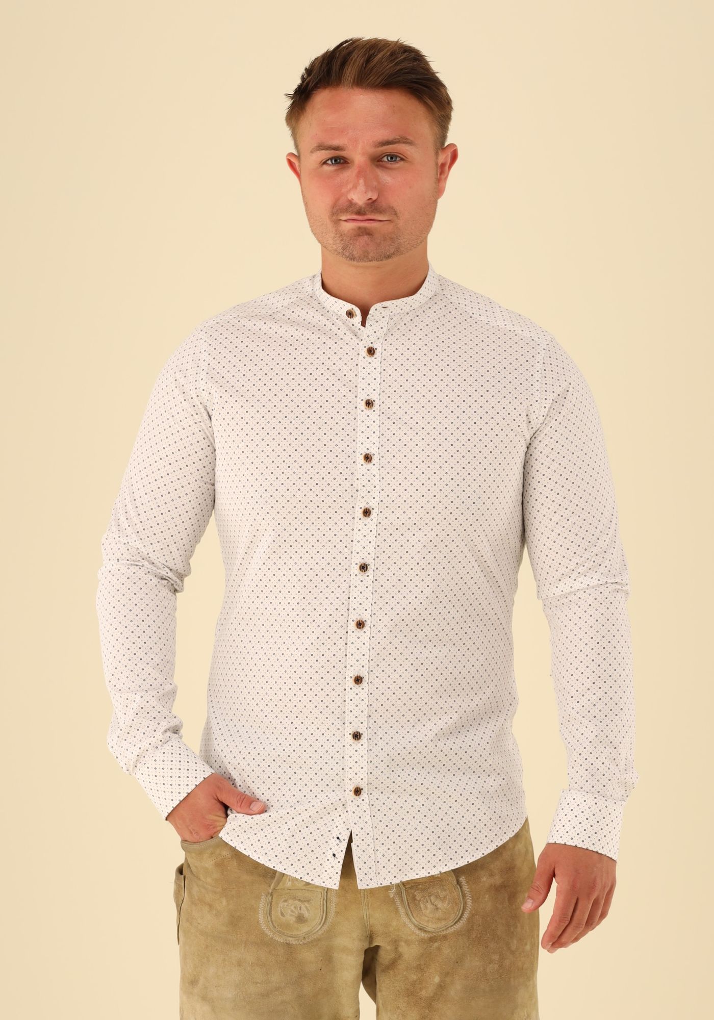 Gipfelstürmer Trachtenhemd Slim Fit Ipaze