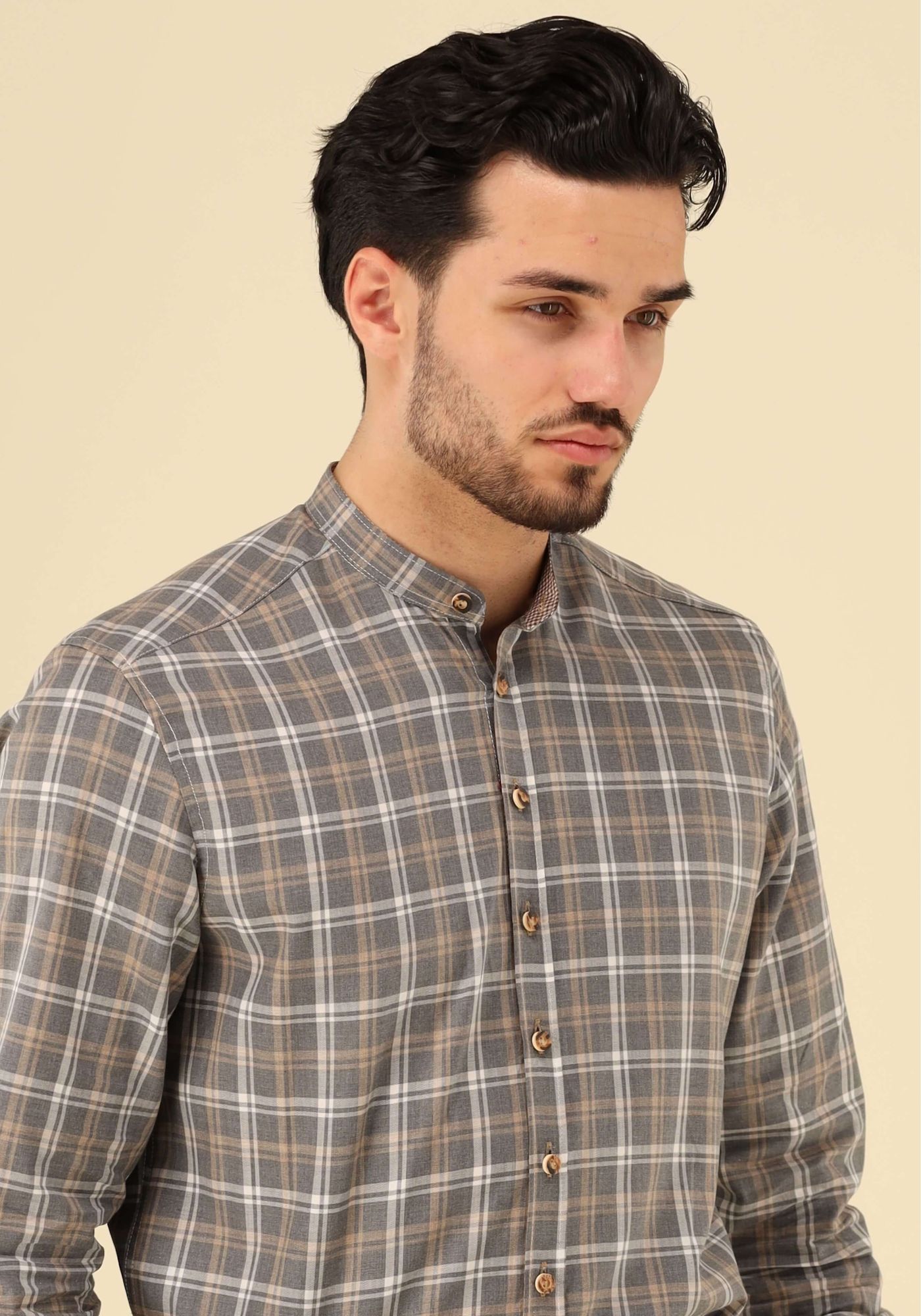 Gipfelstürmer Trachtenhemd Slim Fit Gafer