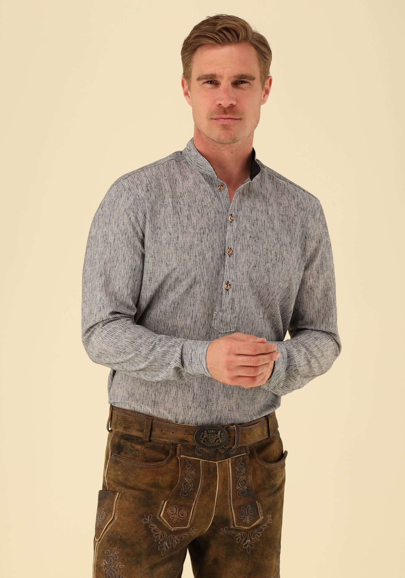 Gipfelstürmer Trachtenhemd Slim Fit Jehun