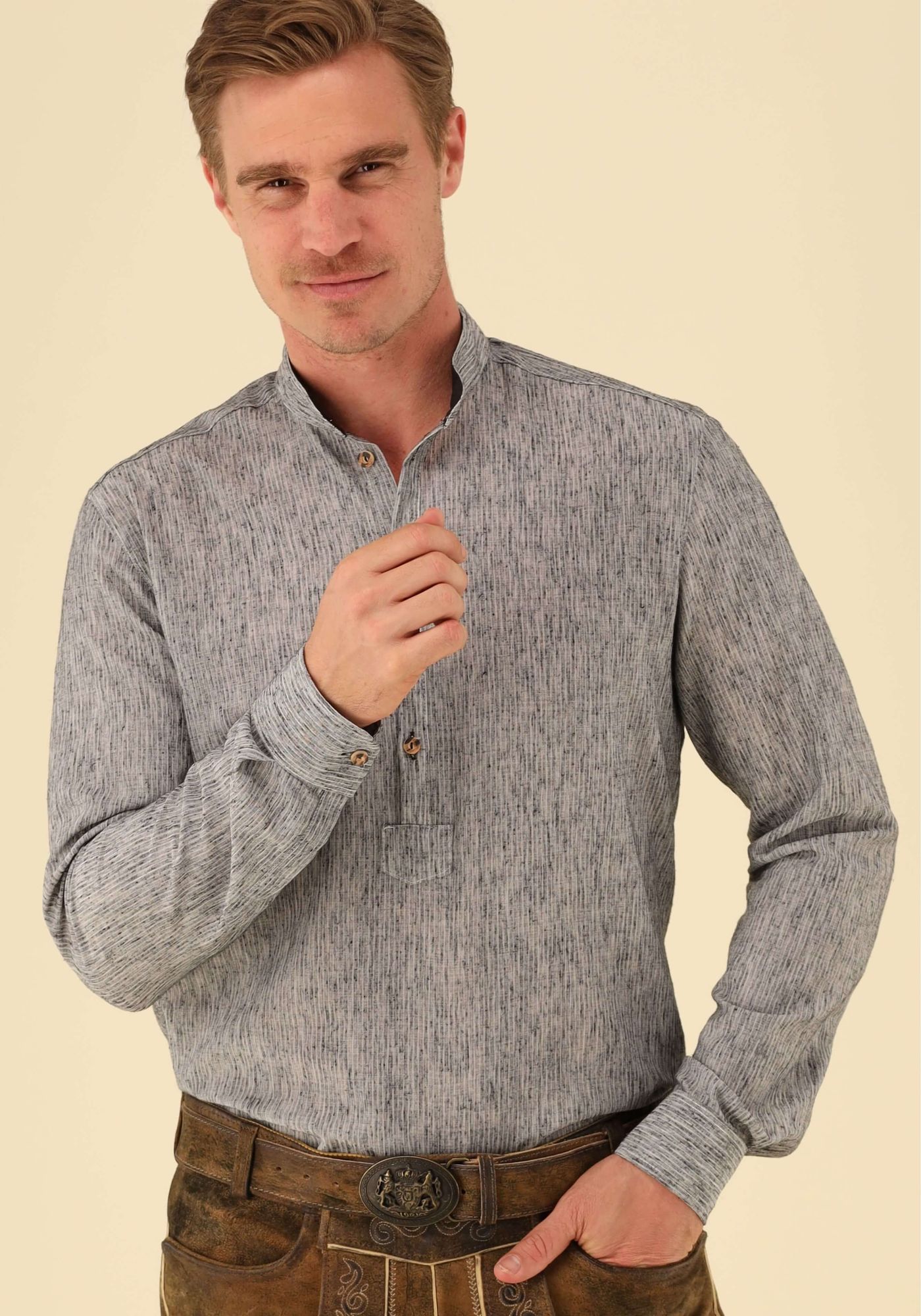 Gipfelstürmer Trachtenhemd Slim Fit Jehun