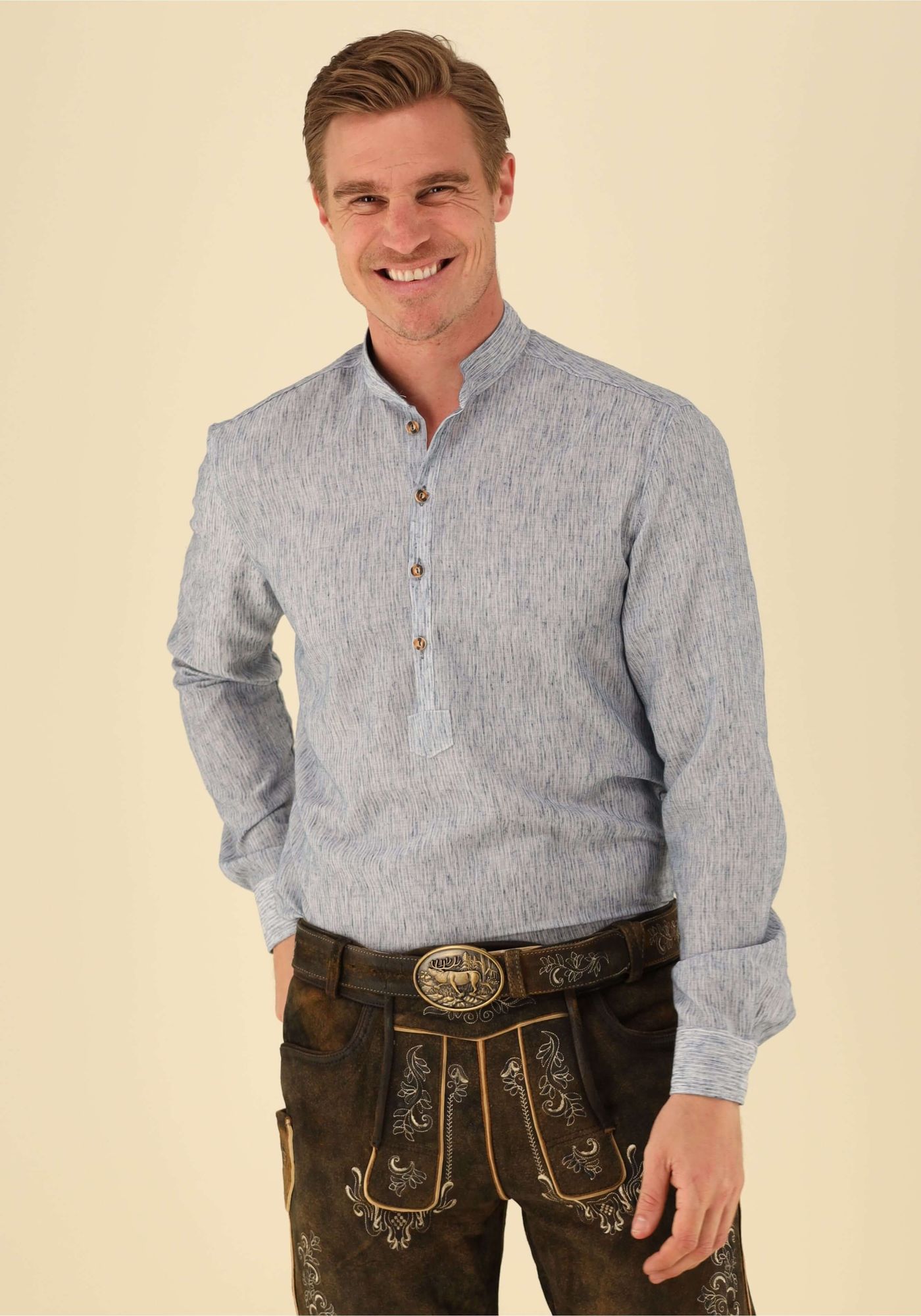 Gipfelstürmer Trachtenhemd Slim Fit Jehun