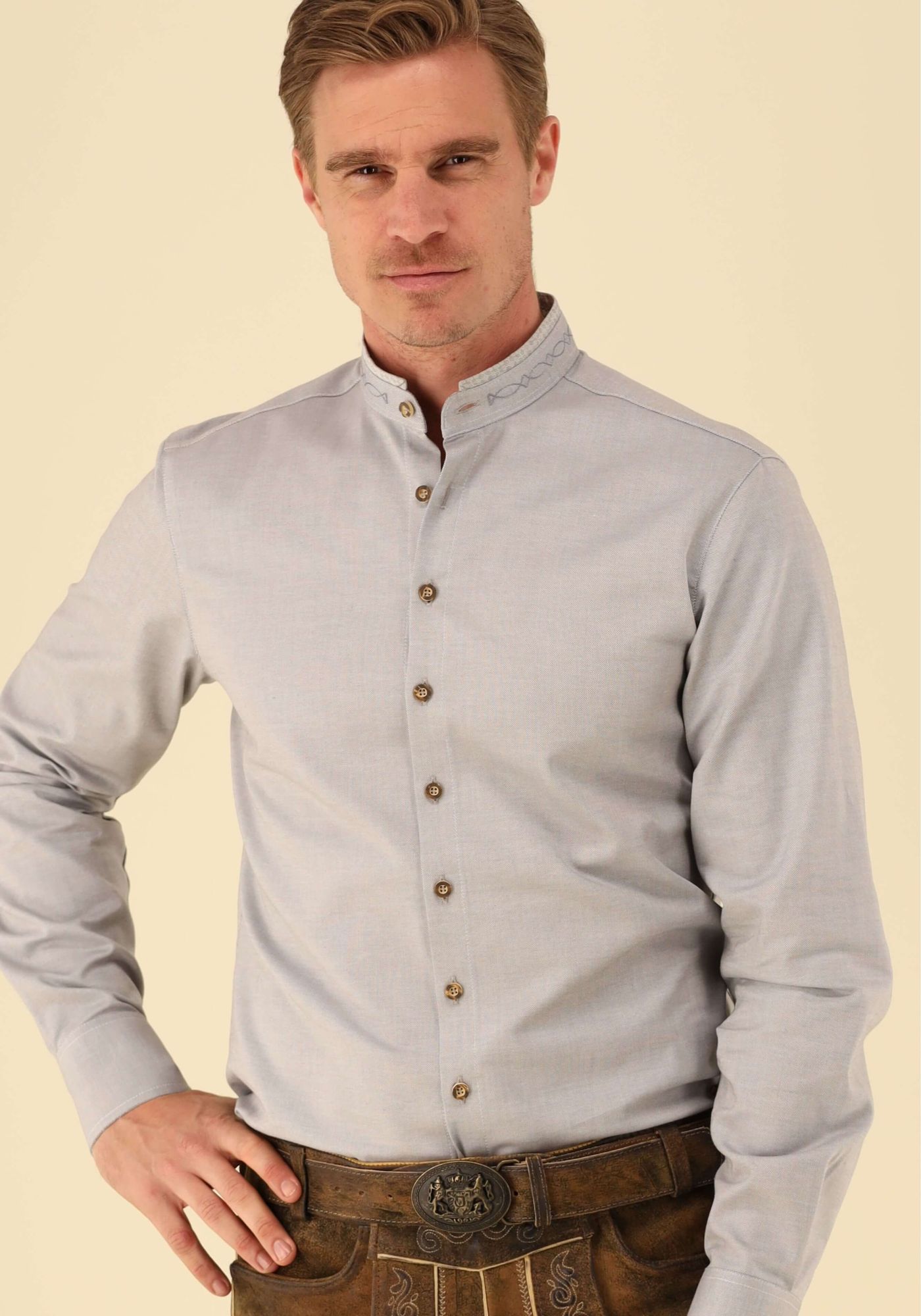 Gipfelstürmer Trachtenhemd Slim Fit Zolari