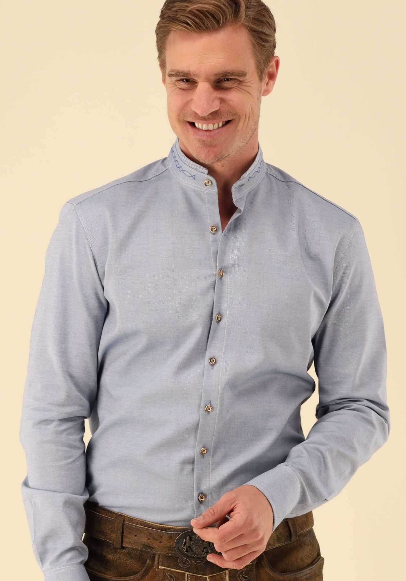 Gipfelstürmer Trachtenhemd Slim Fit Zolari