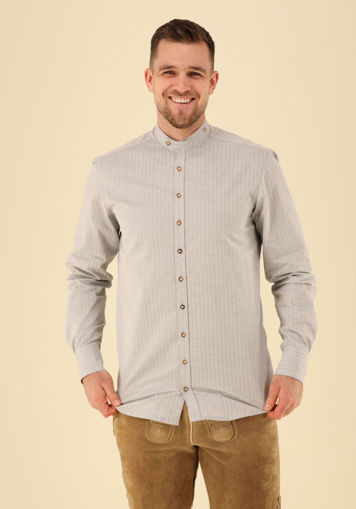 Gipfelstürmer Trachtenhemd Slim Fit Arono