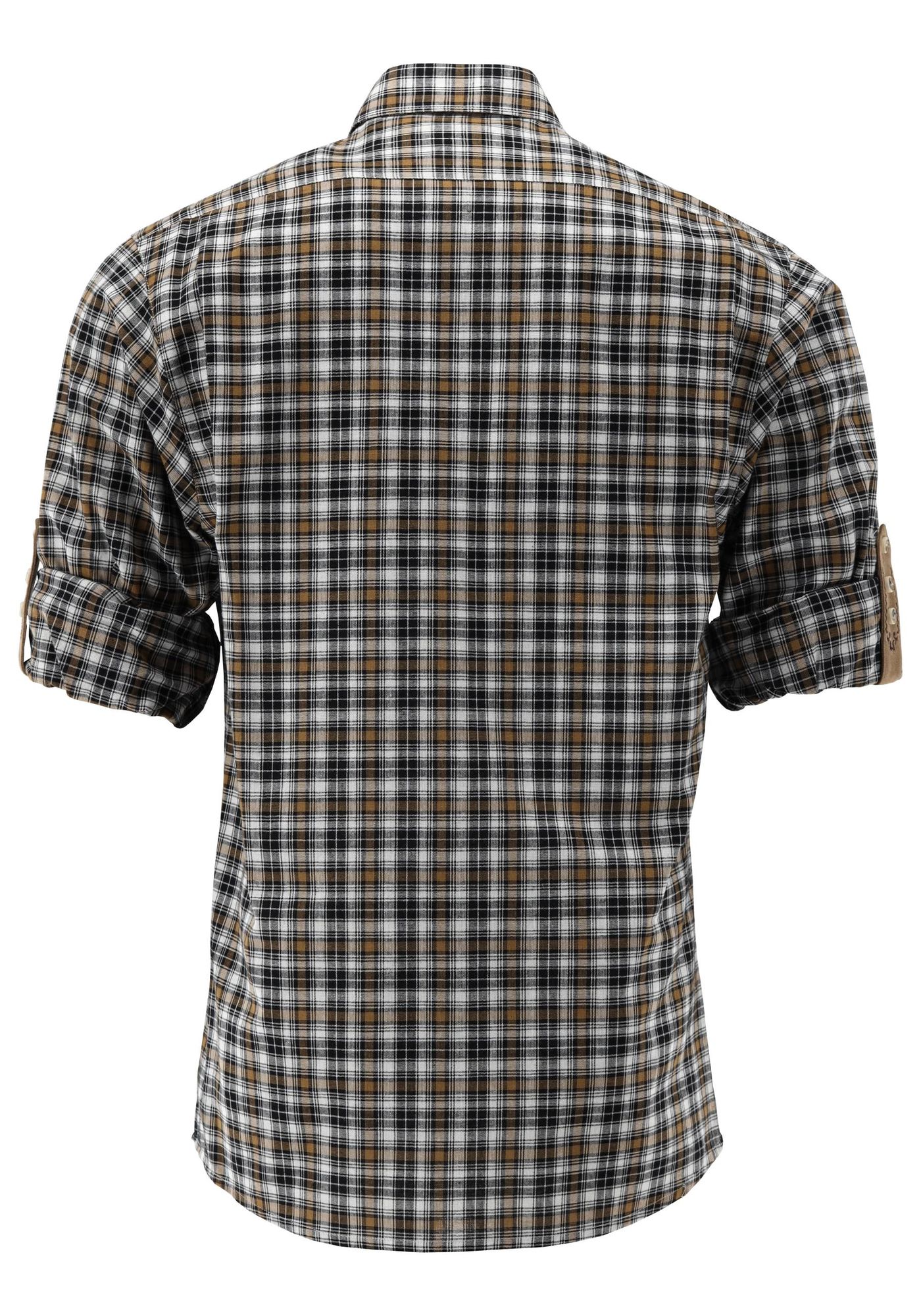OS Trachten Trachtenhemd Slim Fit Clavas
