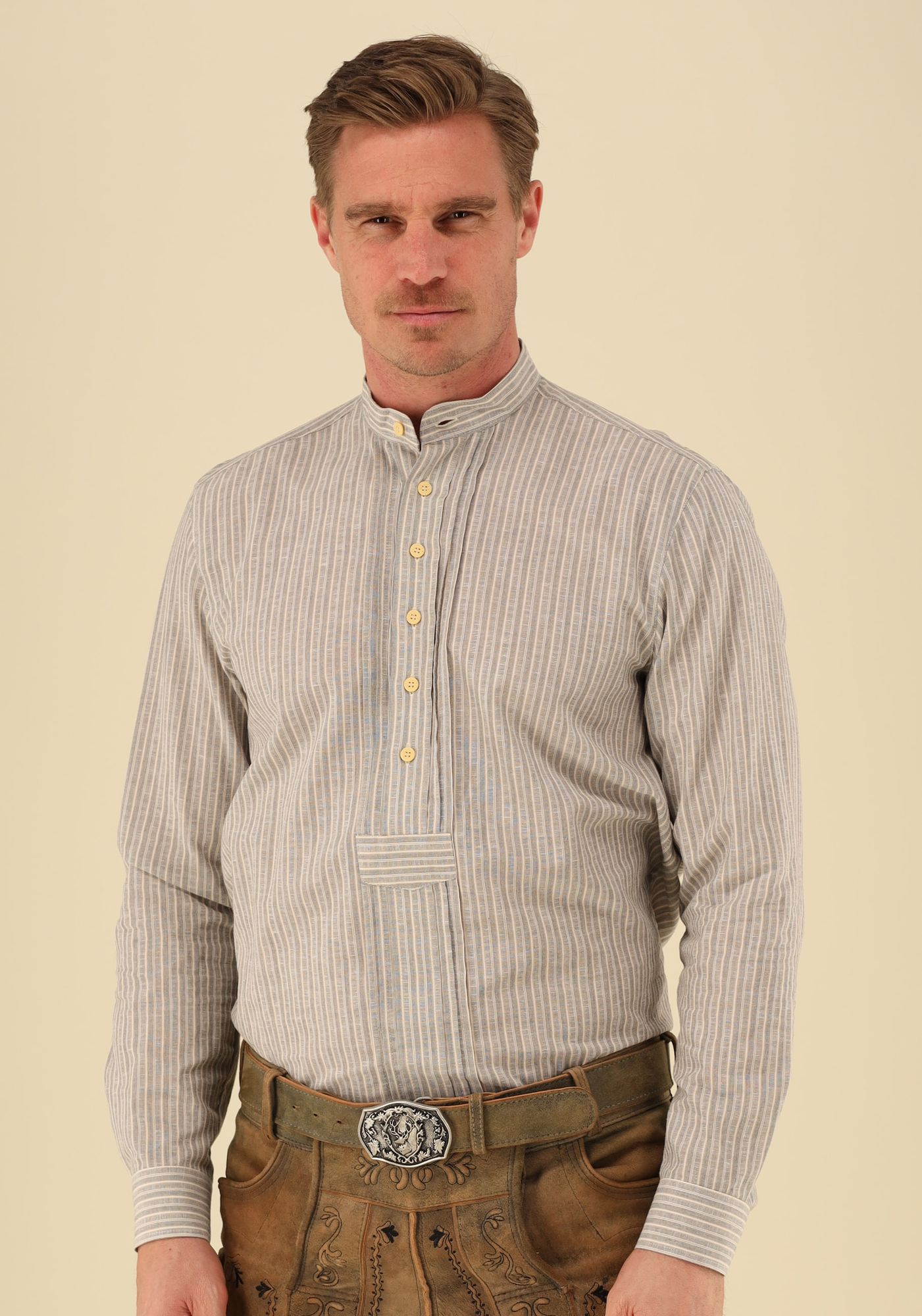 Gipfelstürmer Trachtenhemd Slim Fit Ebidu