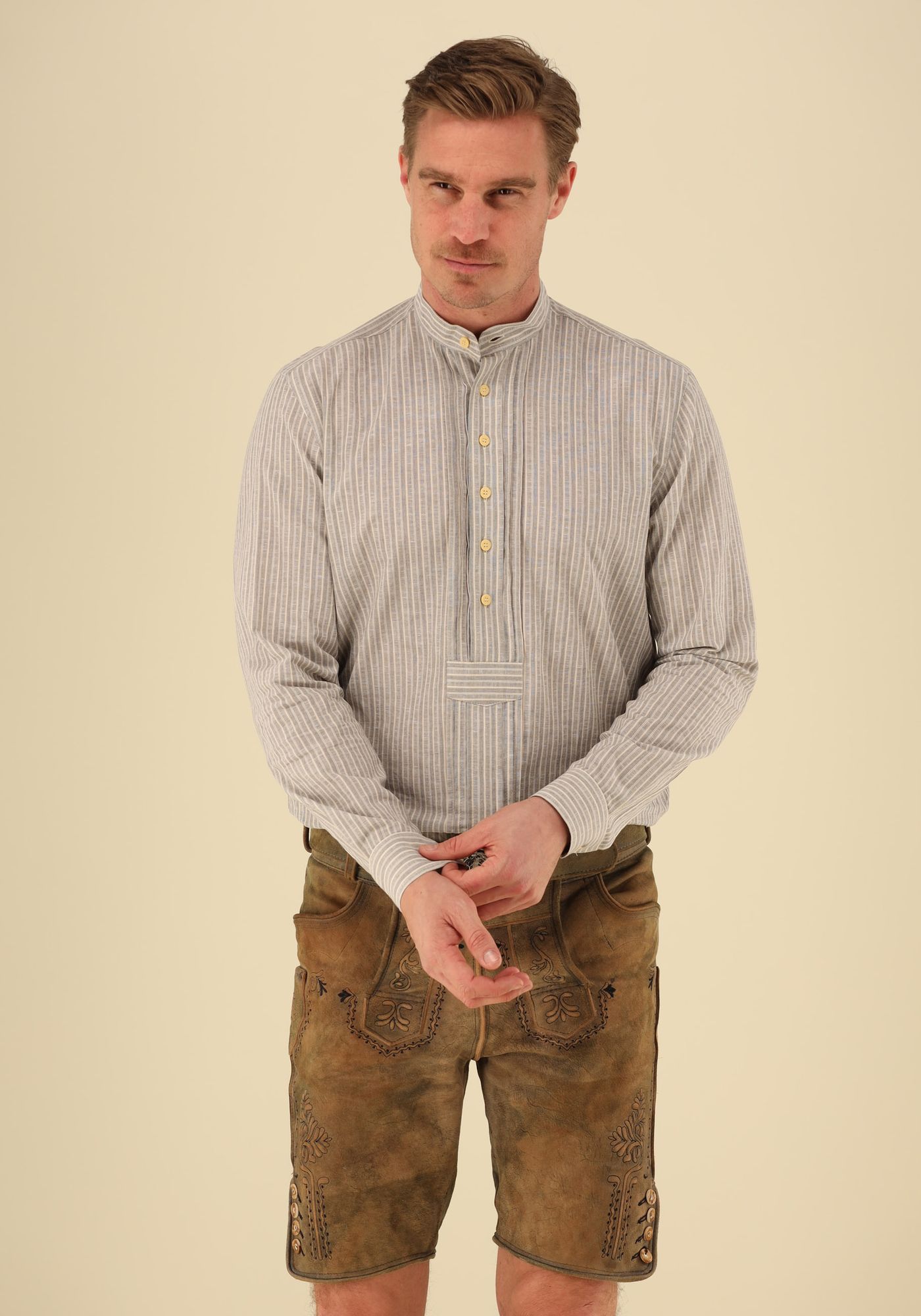 Gipfelstürmer Trachtenhemd Slim Fit Ebidu