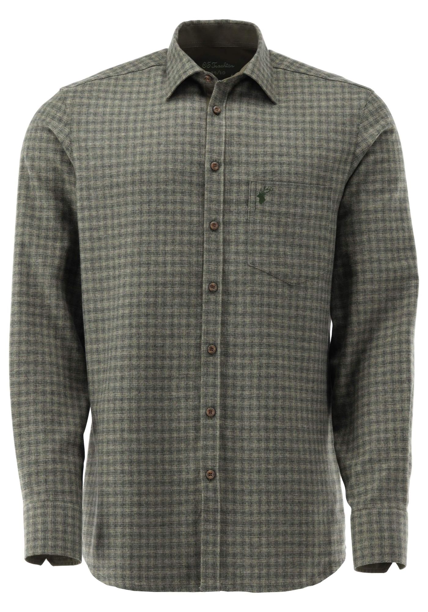 OS Trachten Jagdhemd Slim Fit Iruso