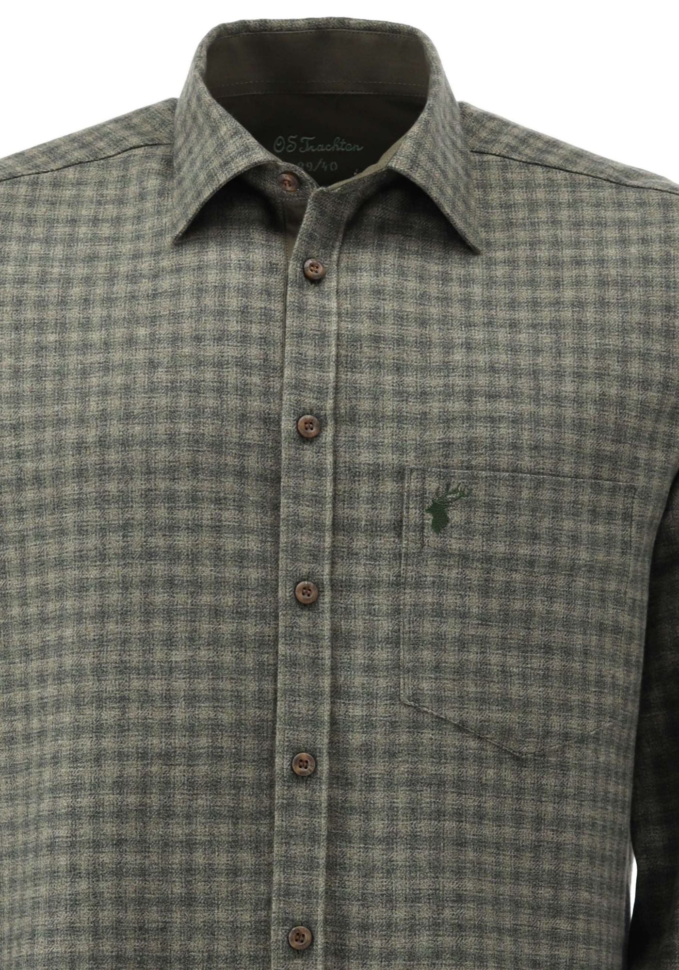 OS Trachten Jagdhemd Slim Fit Iruso