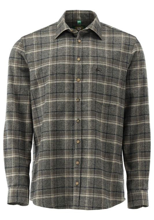 OS Trachten Jagdhemd Slim Fit Wuhur
