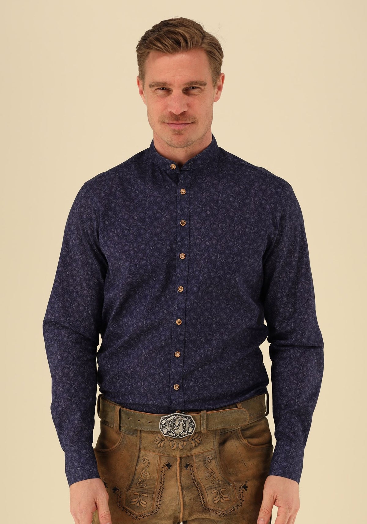 Gipfelstürmer Trachtenhemd Slim Fit Malto