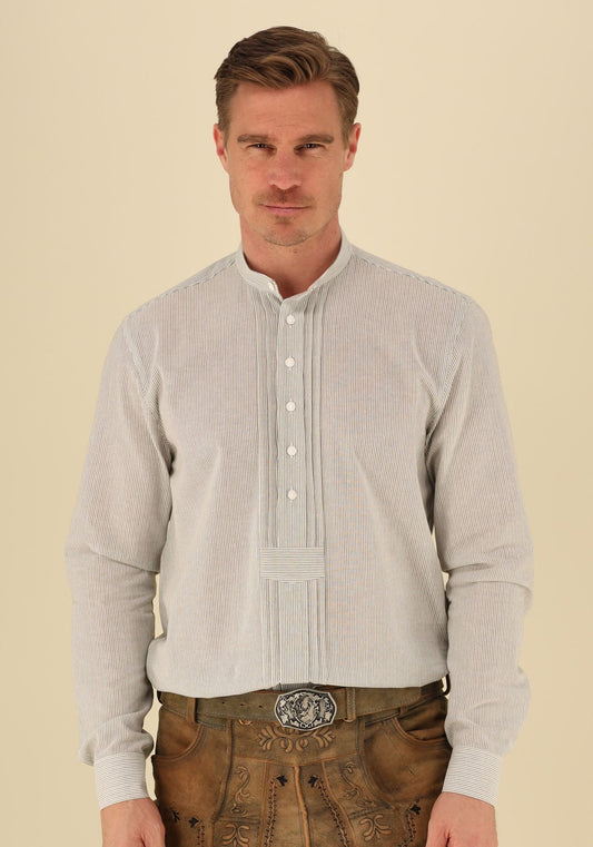 OS Trachten Trachtenhemd Slim Fit Tiboya