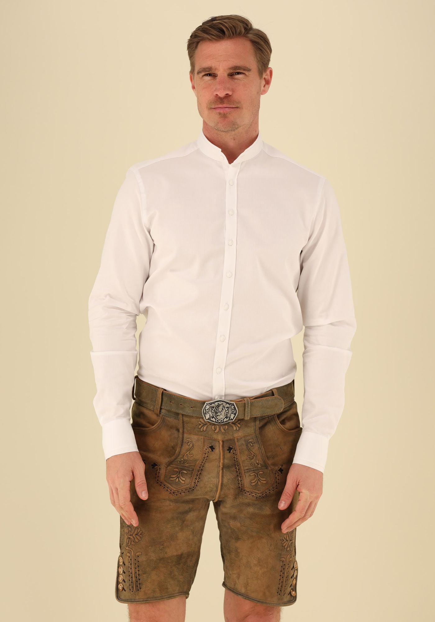 Gipfelstürmer Trachtenhemd Slim Fit Pluspi