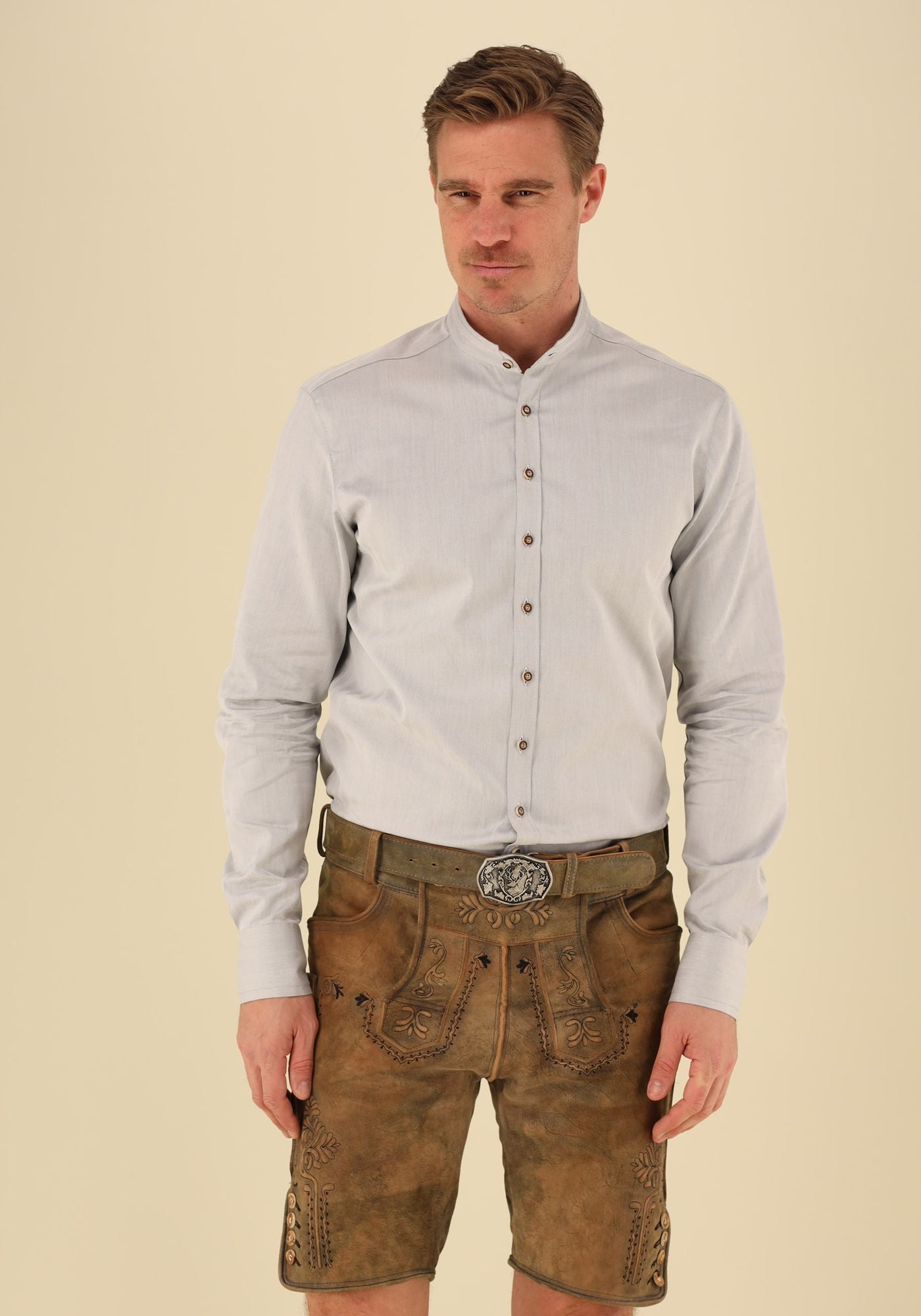 Gipfelstürmer Trachtenhemd Slim Fit Podax