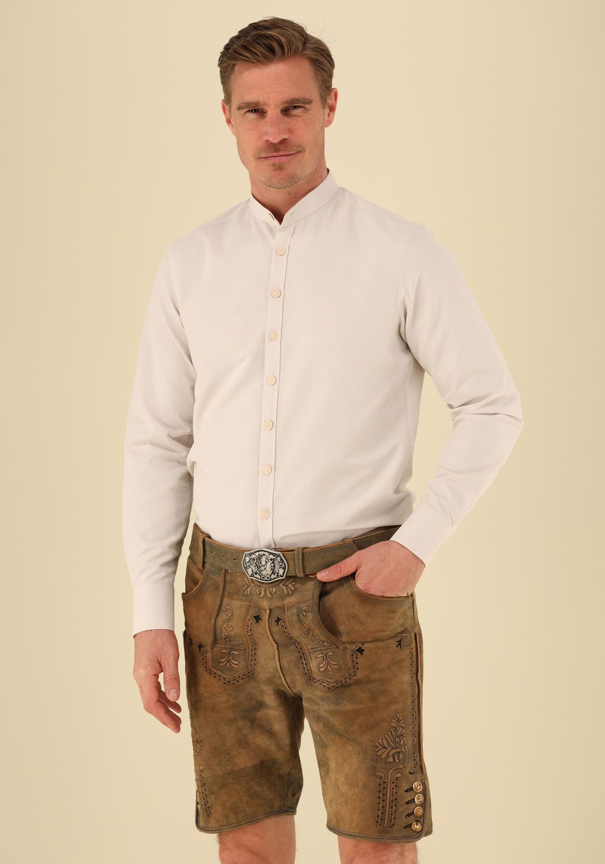 Gipfelstürmer Trachtenhemd Slim Fit Vresko