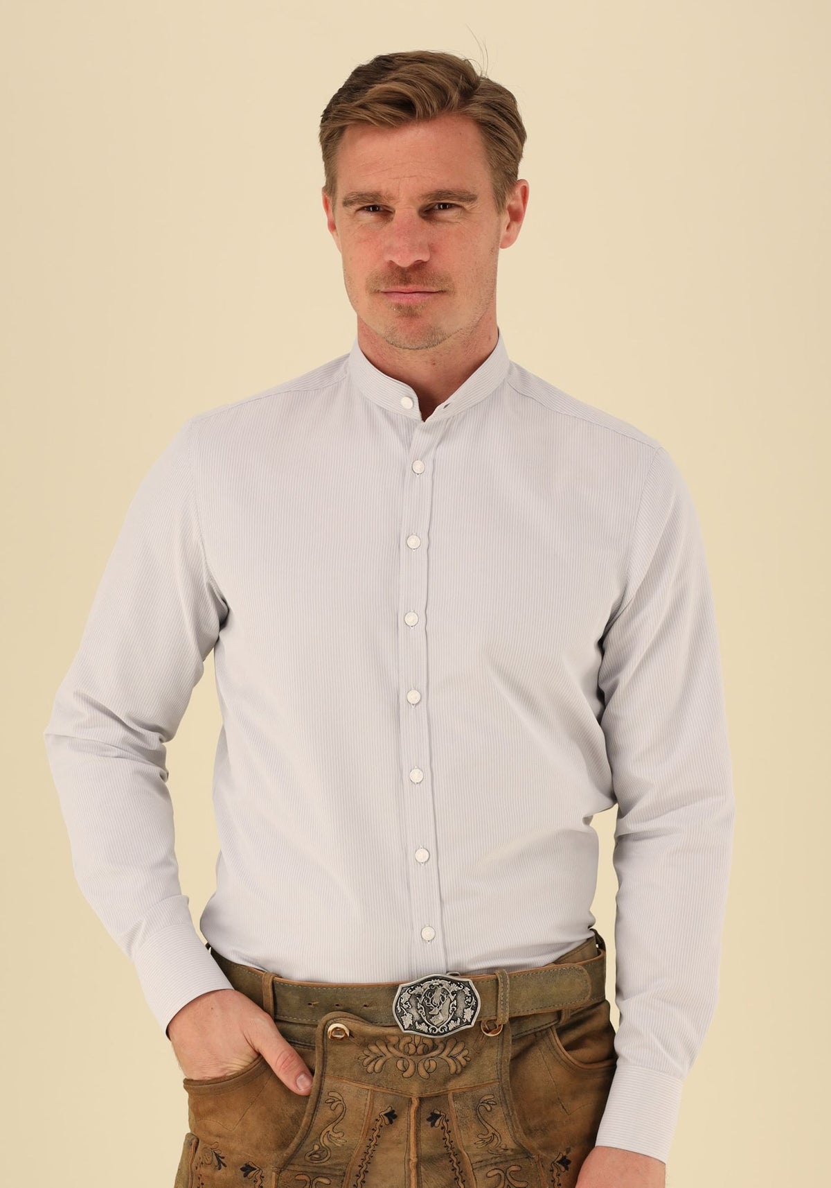 Gipfelstürmer Trachtenhemd Slim Fit Vresko