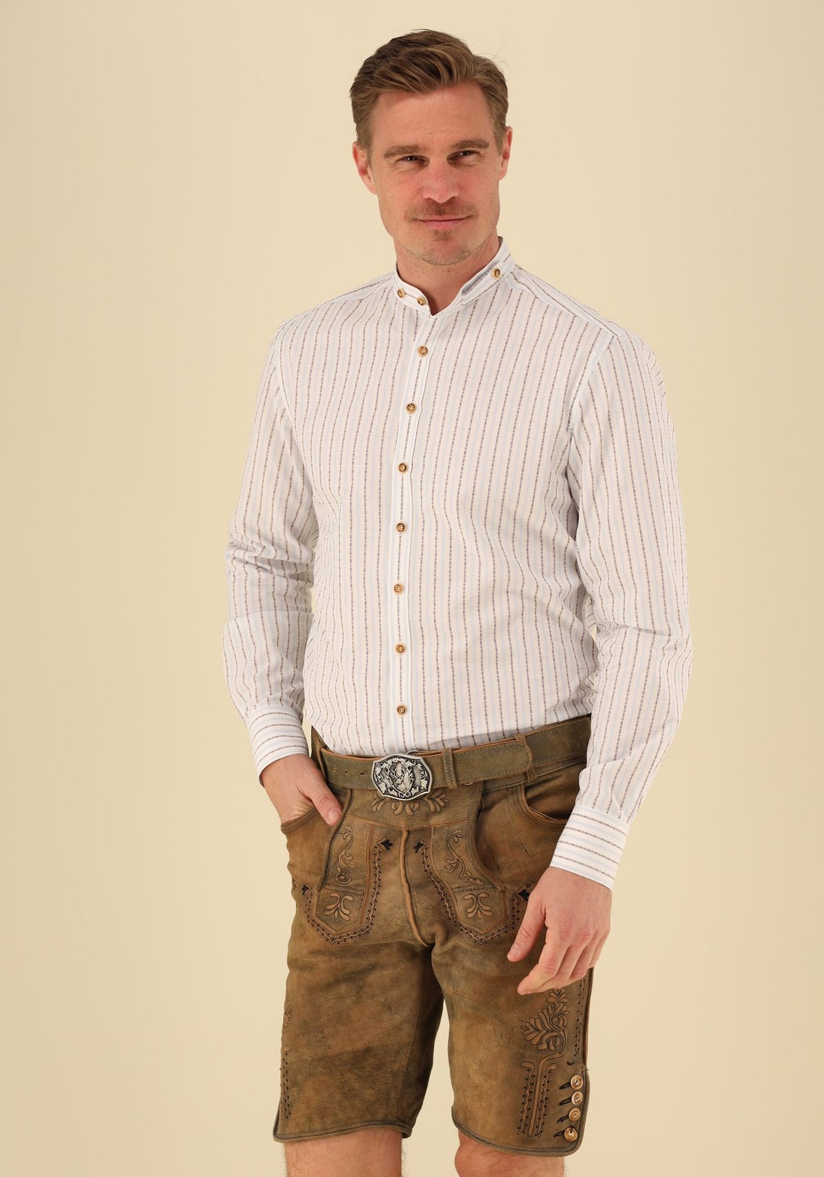 Gipfelstürmer Trachtenhemd Slim Fit Sepran