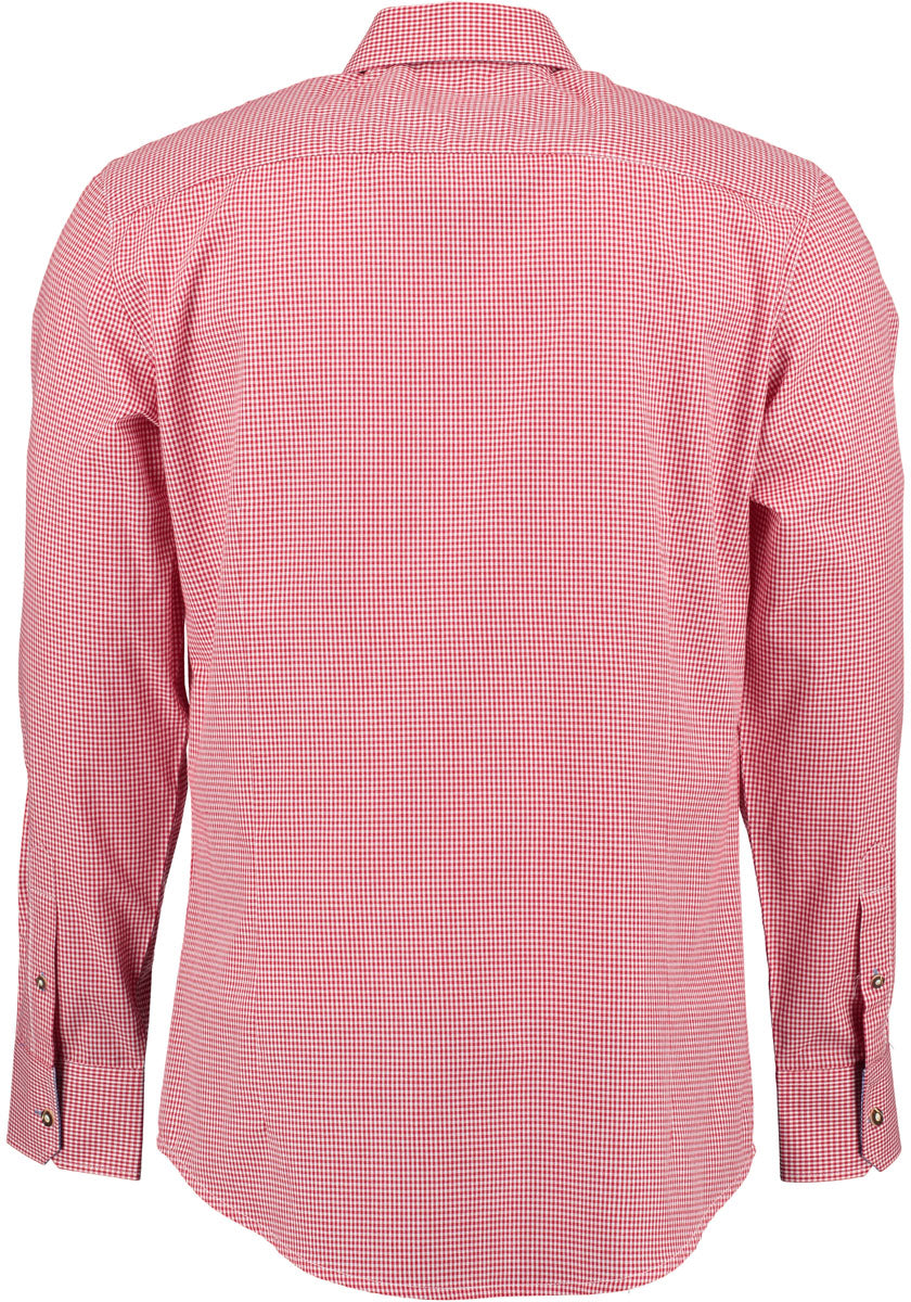 OS Trachten Trachtenhemd Slim Fit Wacodu