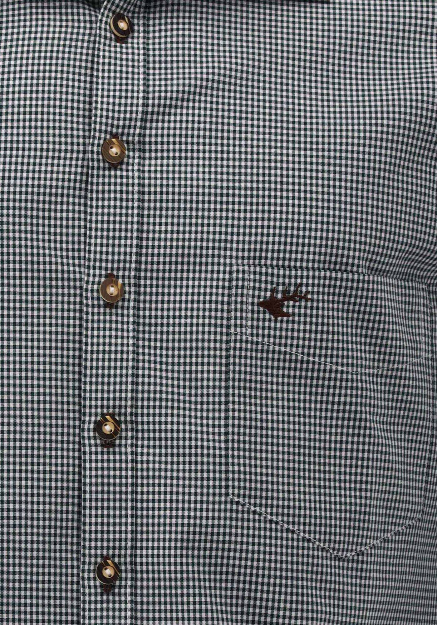 OS Trachten Trachtenhemd Slim Fit Wacodu
