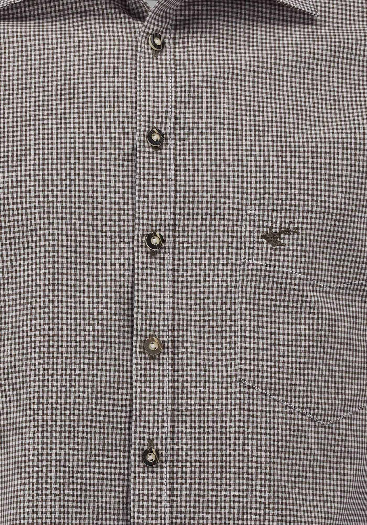 OS Trachten Trachtenhemd Slim Fit Wacodu