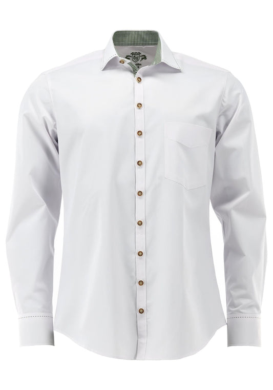 OS Trachten Trachtenhemd Slim Fit Prilde