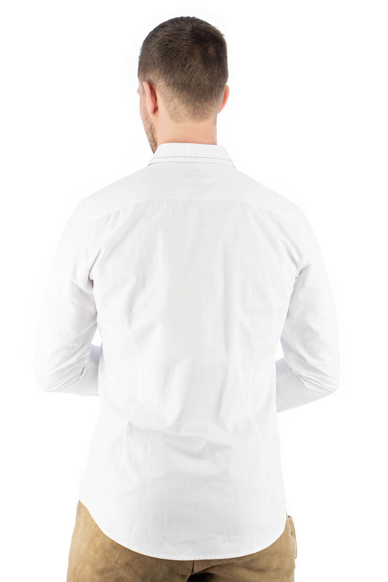 OS Trachten Trachtenhemd Slim Fit Prilde