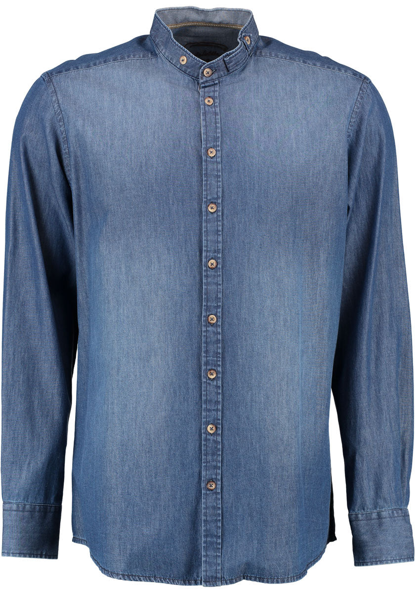 OS Trachten Trachtenhemd Slim Fit Kykura