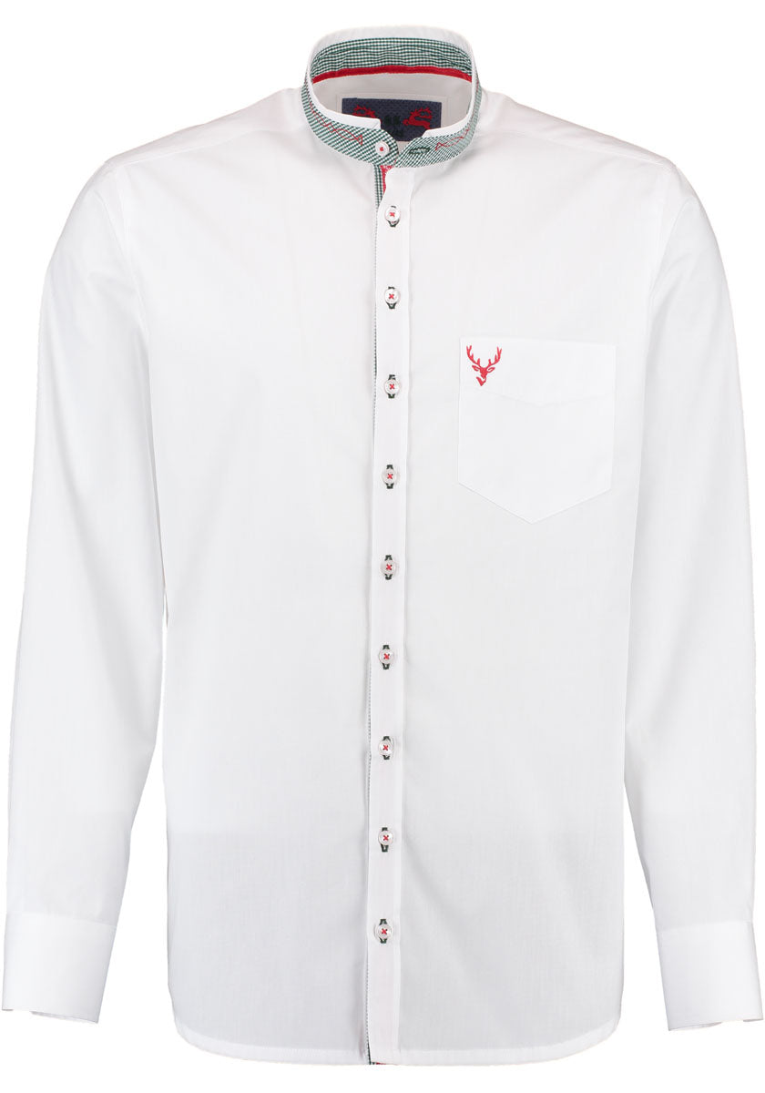 OS Trachten Trachtenhemd Slim Fit Cereba