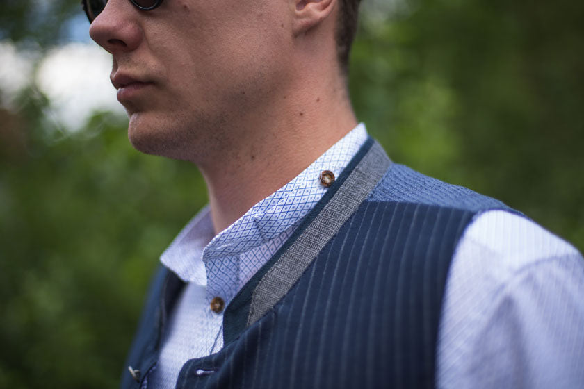 Gipfelstürmer Trachtenhemd Slim Fit Drumpu