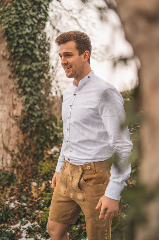 Gipfelstürmer Trachtenhemd Slim Fit Qetiro