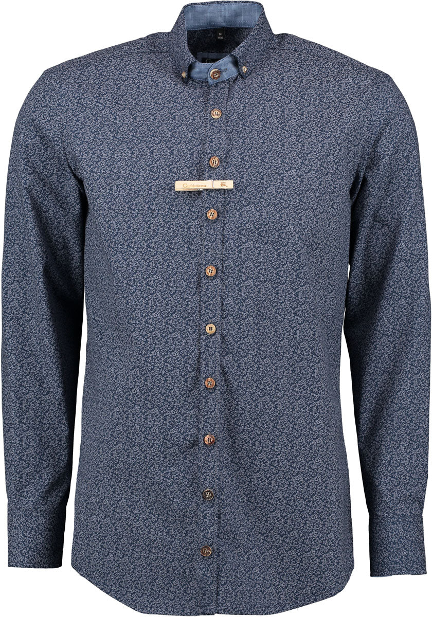 Gipfelstürmer Trachtenhemd Slim Fit Preiot