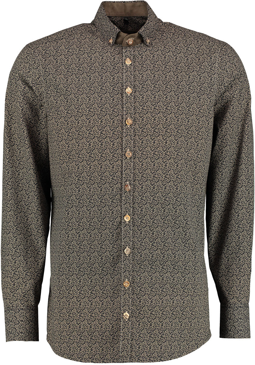 Gipfelstürmer Trachtenhemd Slim Fit Preiot