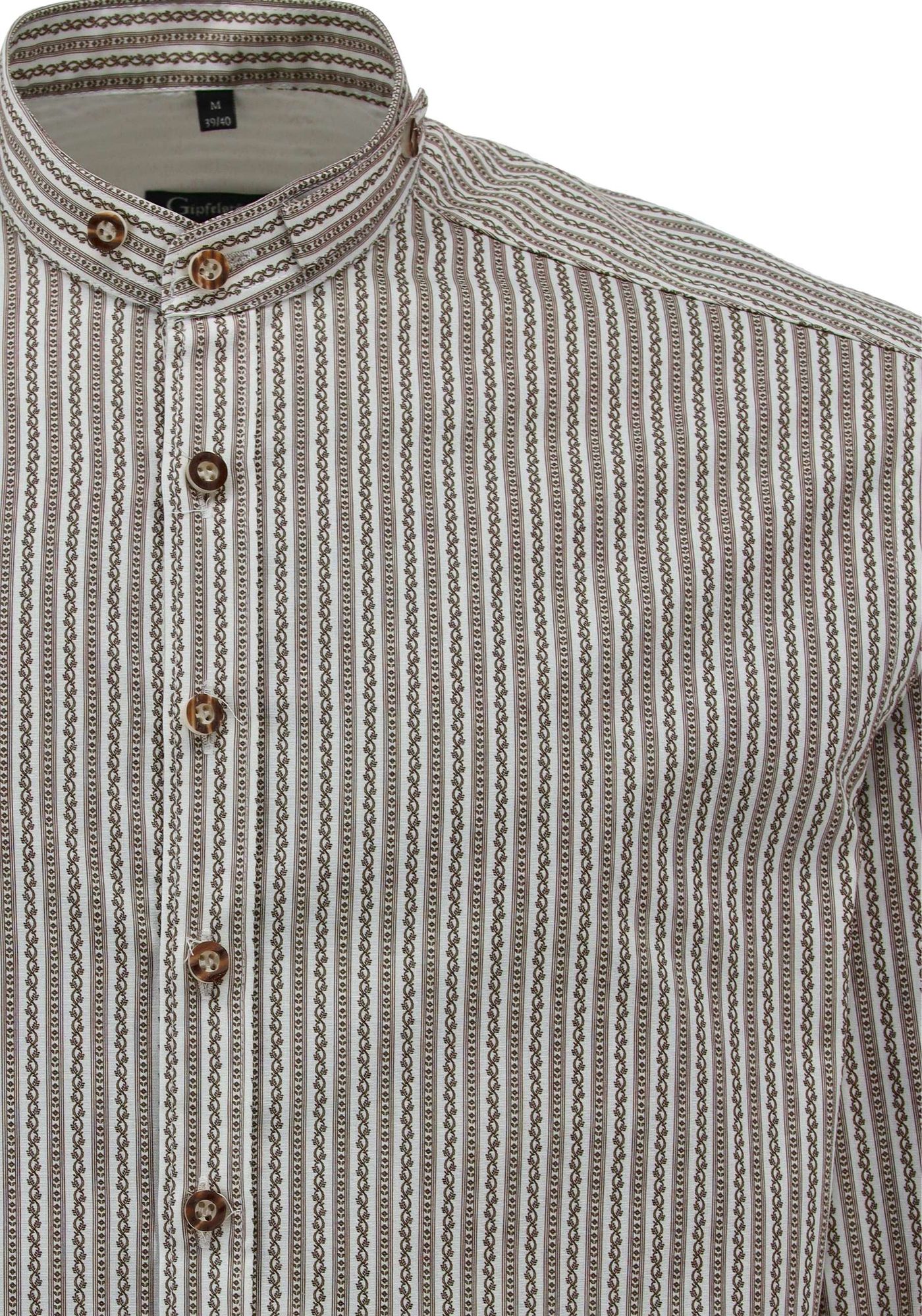 Gipfelstürmer Trachtenhemd Slim Fit Jigas