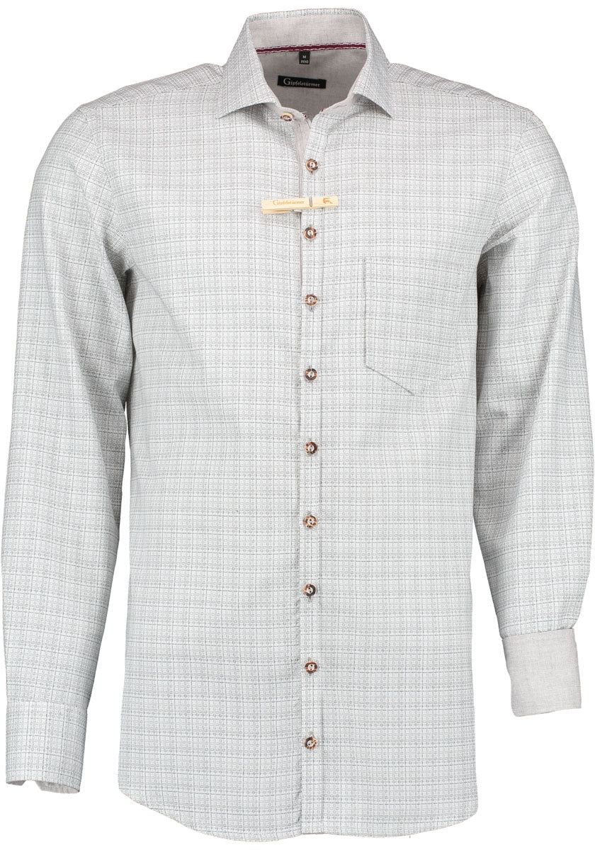 Gipfelstürmer Trachtenhemd Slim Fit Qivaru