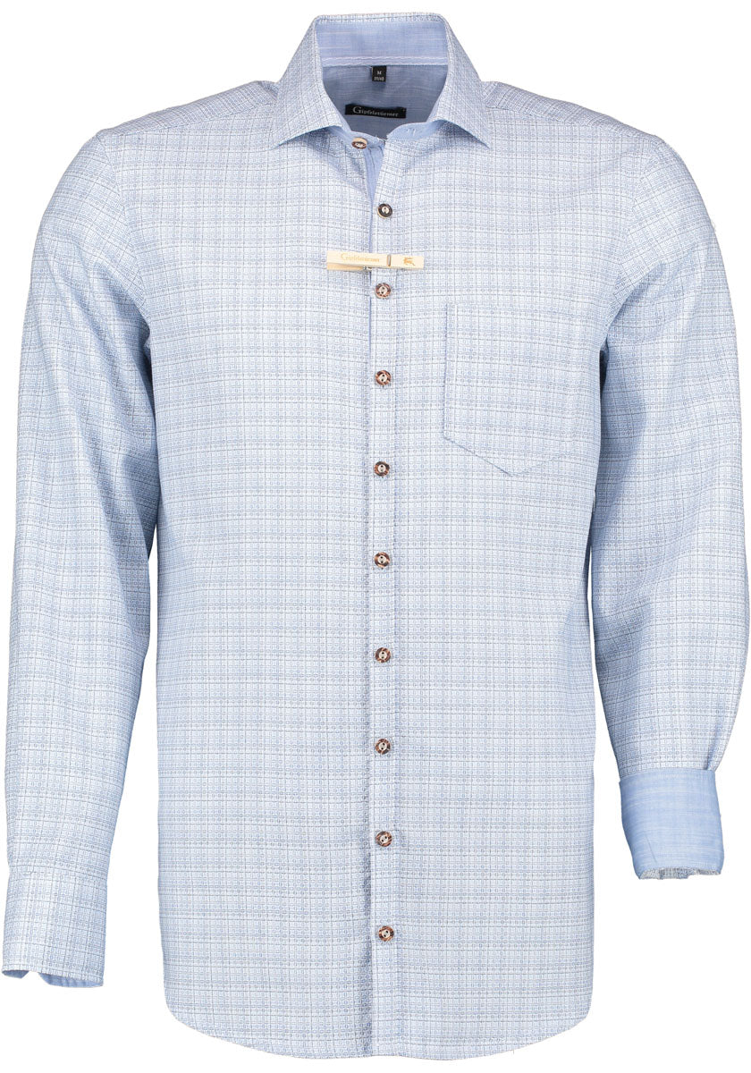 Gipfelstürmer Trachtenhemd Slim Fit Qivaru