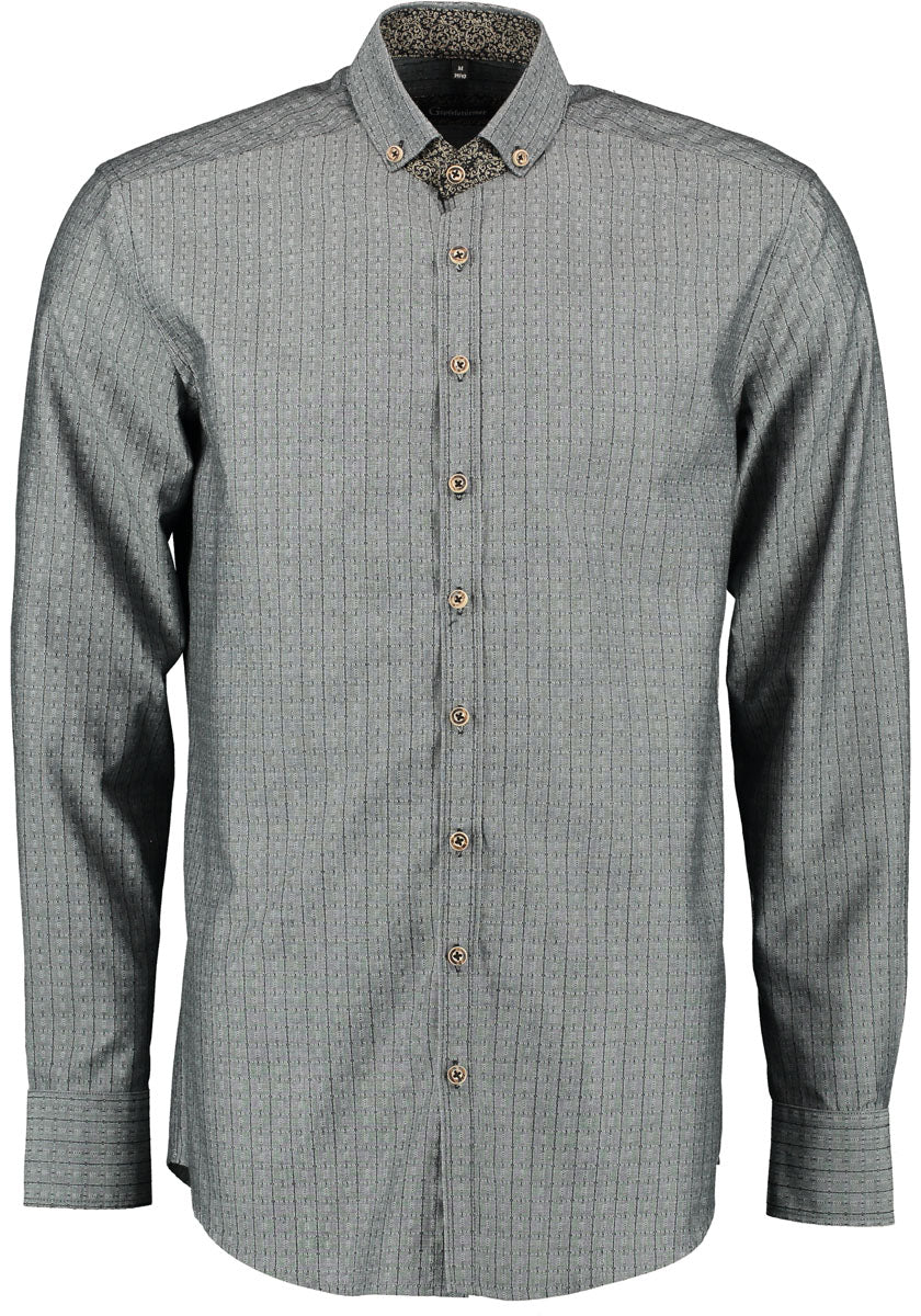 Gipfelstürmer Trachtenhemd Slim Fit Qodaro