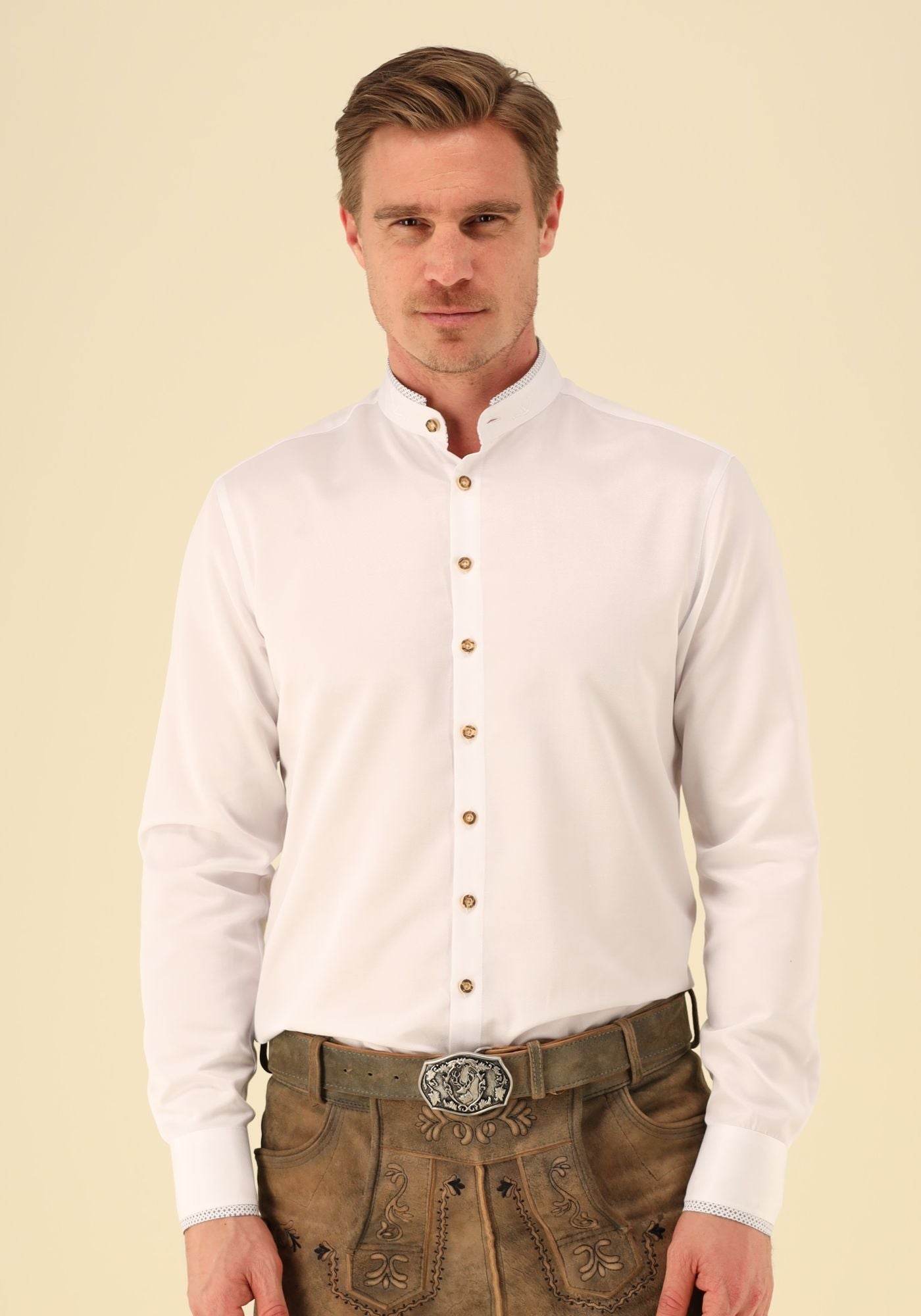 Gipfelstürmer Trachtenhemd Slim Fit Exopon