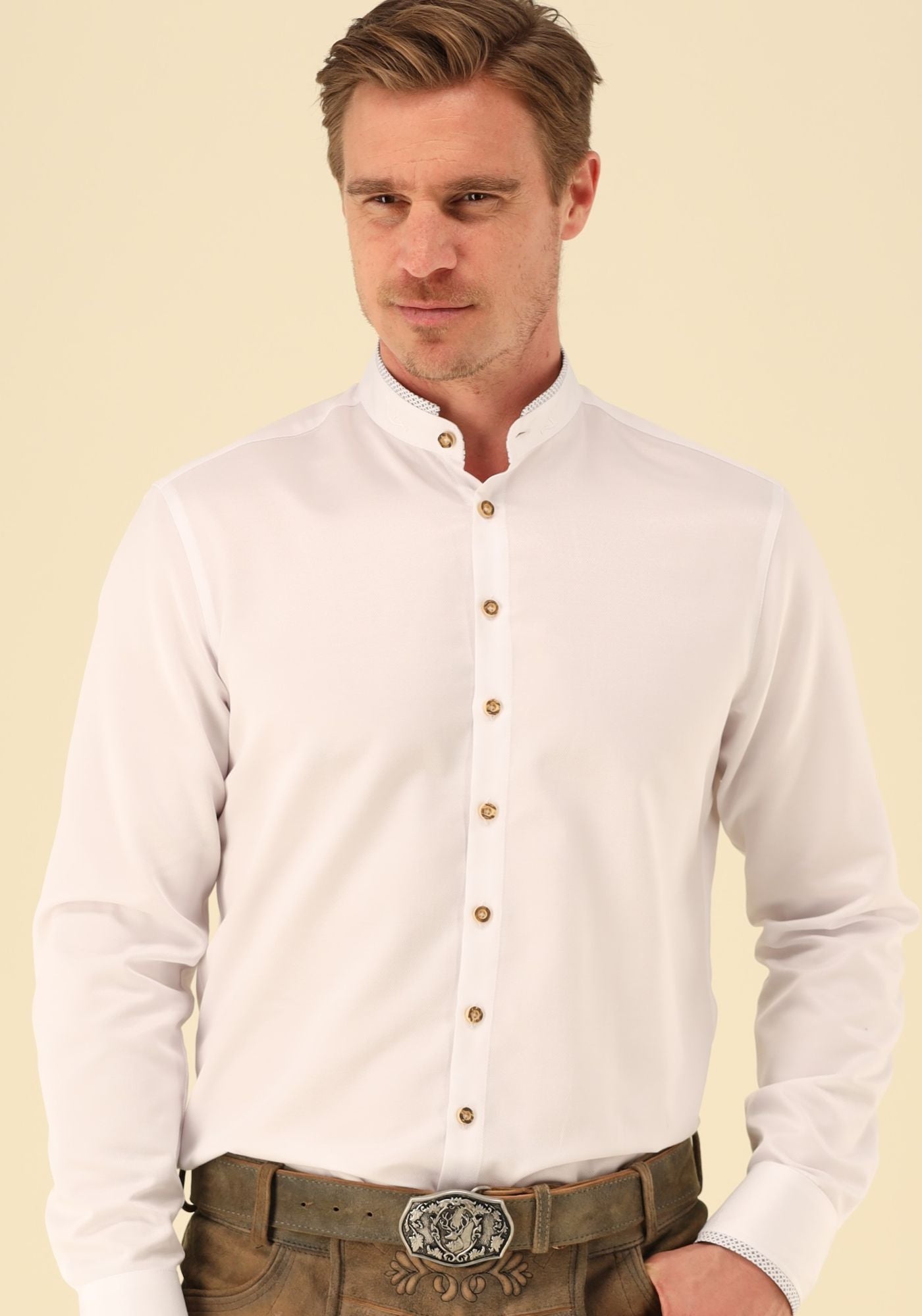 Gipfelstürmer Trachtenhemd Slim Fit Exopon