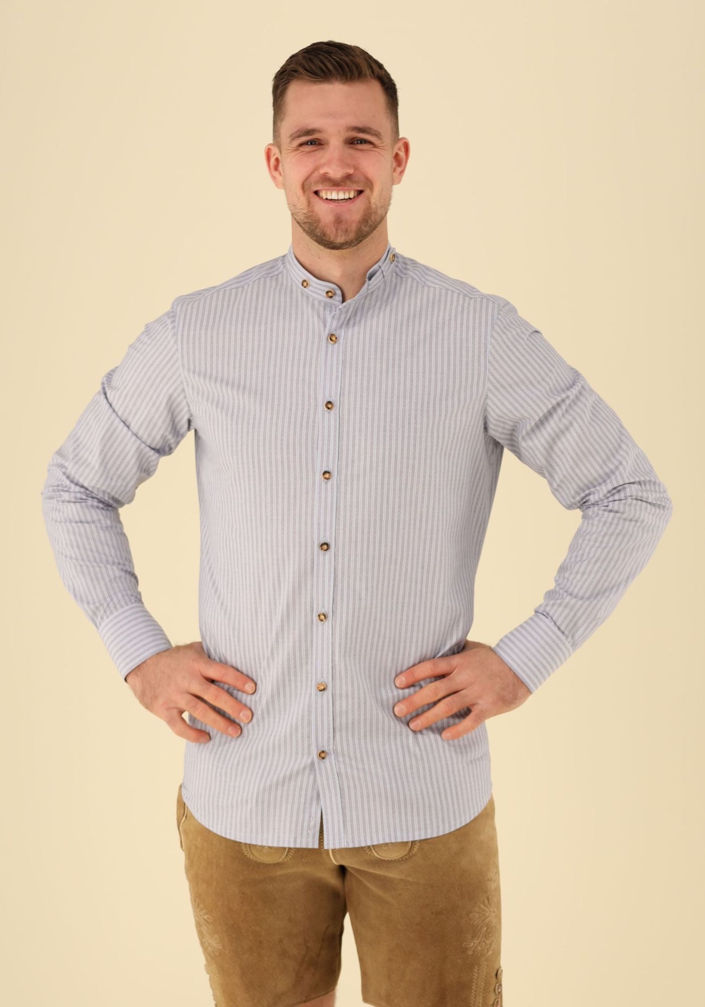 Gipfelstürmer Trachtenhemd Slim Fit Feludo