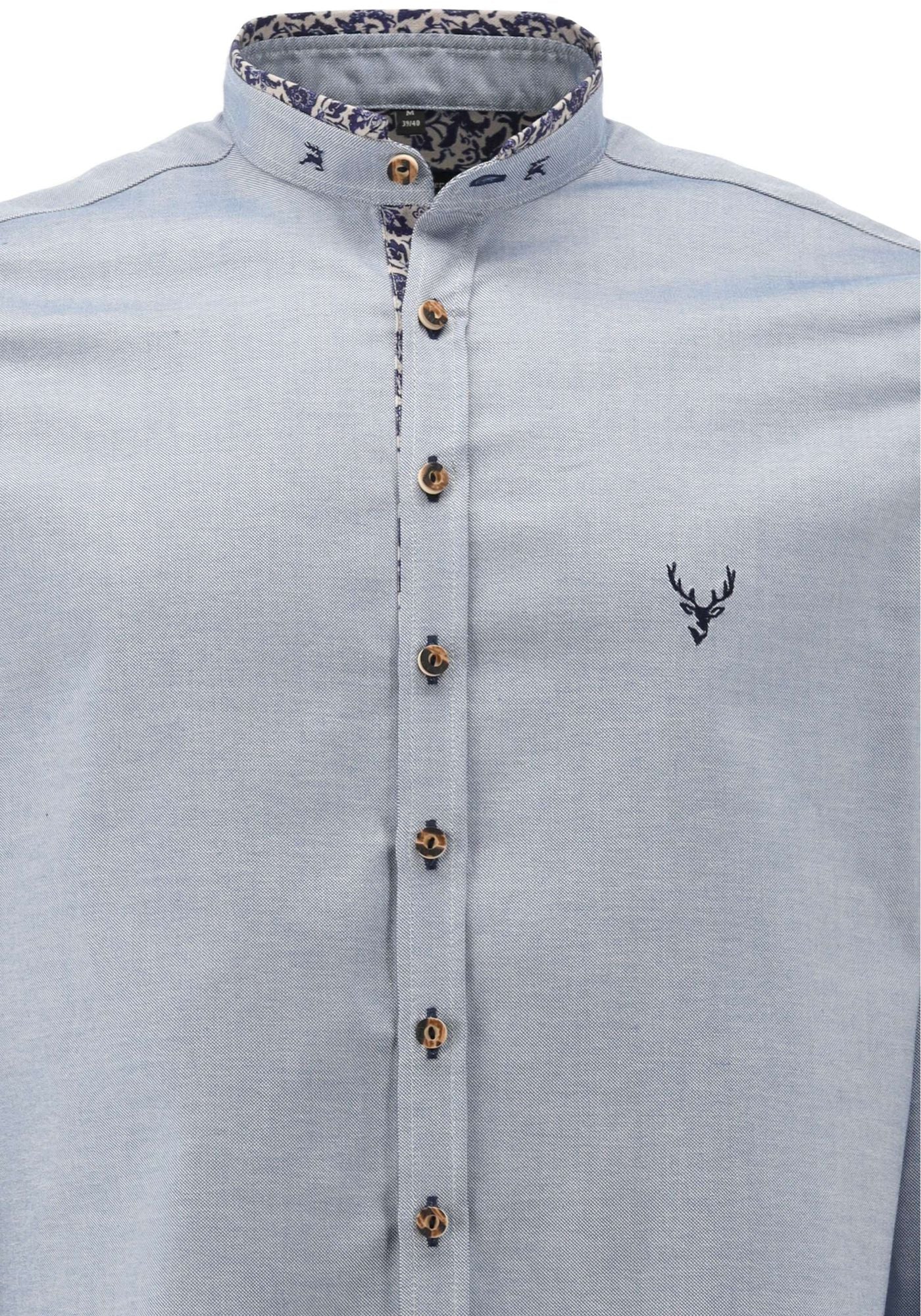 Gipfelstürmer Trachtenhemd Slim Fit Hettasi